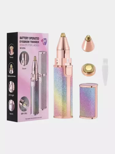 Ayollar uchun epilator - 2in1 zanglamaydigan po'lat material, simsiz