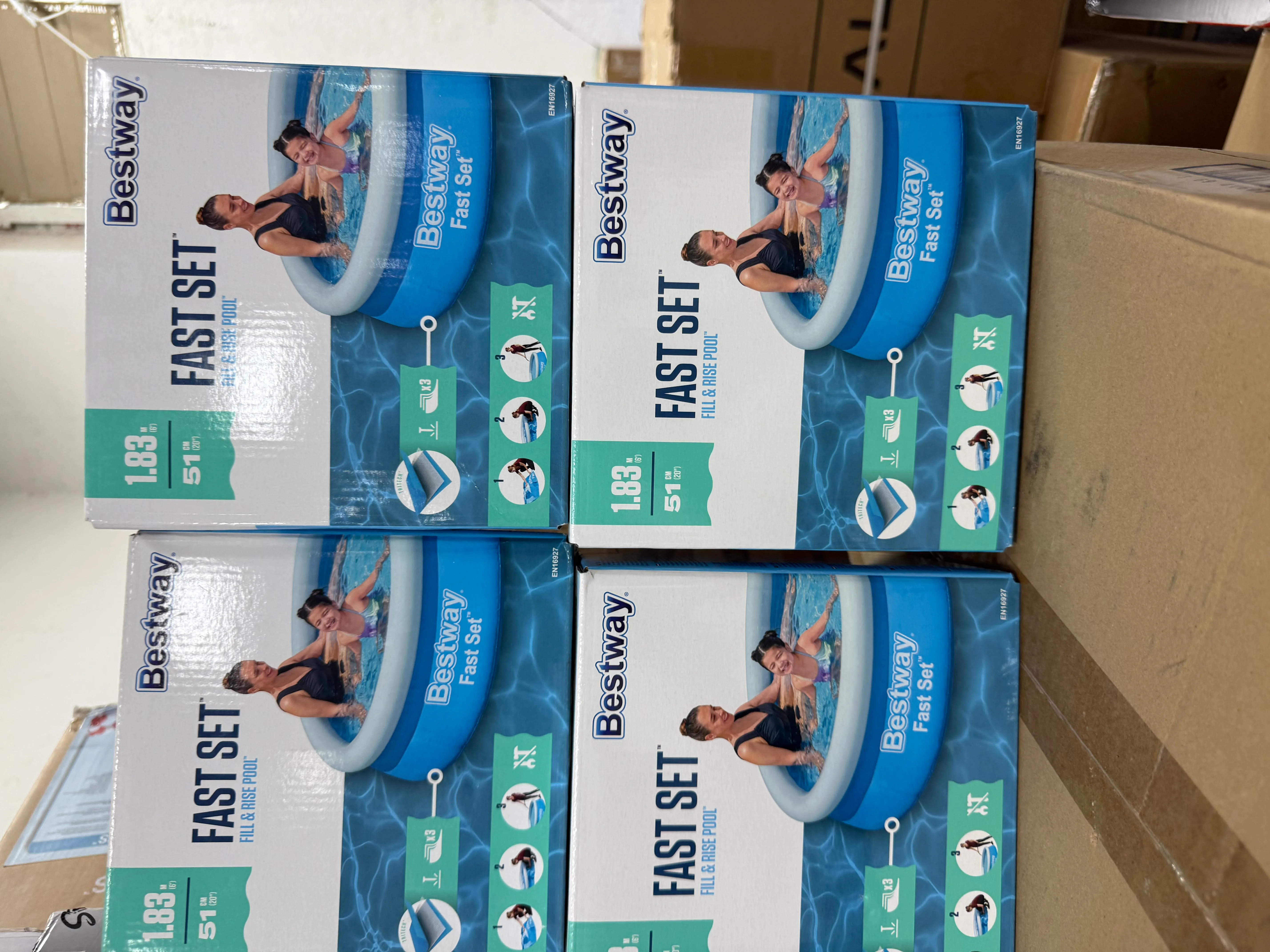 Bestway basseyn 183x51 sm