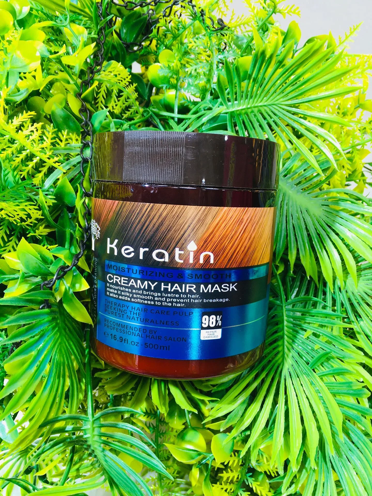 Keratin creamy hair mask