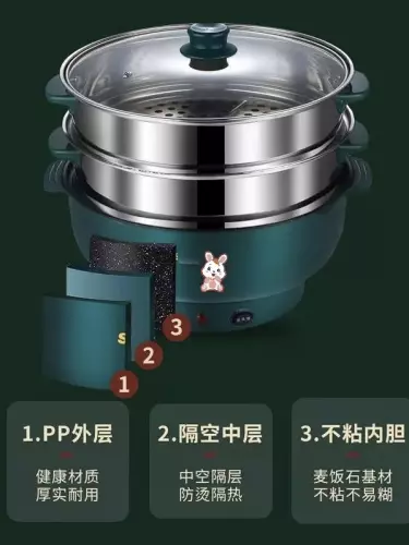 2 Qavatli Elektr Bug‘ Qozon